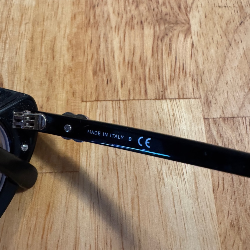 Chanel Black Cat-Eye Oversized prescription Glasses for frames AS IS - Picture 3 of 8